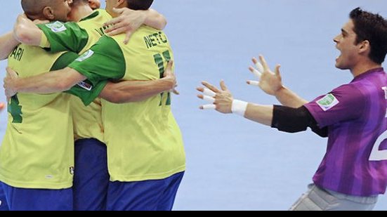Imagem Brasil está classificado para a próxima fase do Mundial de Futsal