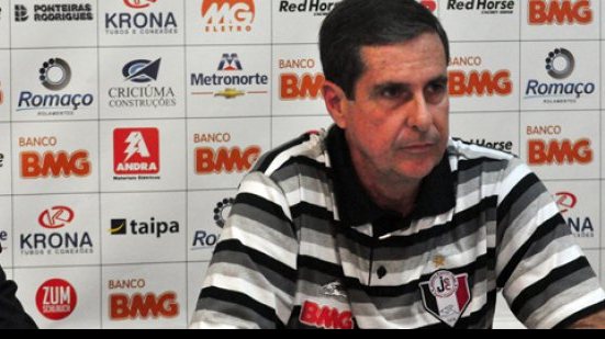 Imagem Novo treinador do Joinville mira temporada 2013