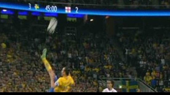 Imagem Gol de Ibrahimovic irá concorrer ao Prêmio Puskas em 2013