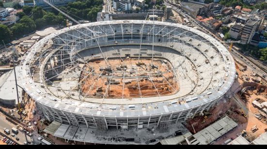 Imagem Consórcio culpa a Fifa por atraso na Arena Fonte Nova