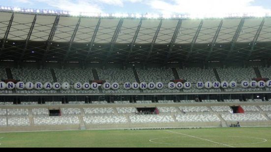 Imagem Mineirão é o segundo estádio da Copa a ser entregue