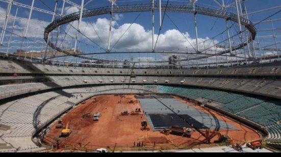 Imagem Fotos: Arena Fonte Nova atinge 85% de obras concluídas 