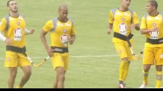 Imagem Doze jogadores participaram de atividades físicas no Vitória