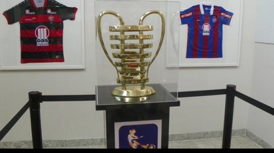 Imagem Taça da Copa do Nordeste atrai olhares de torcedores baianos 
