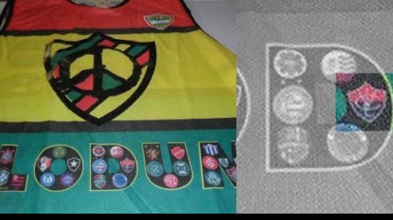 Imagem Olodum troca escudo do Vitória pelo do &#039;Vicetória&#039;