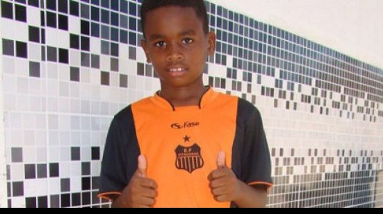 Imagem Vasco descobre no sul da Bahia jovem talento de apenas 9 anos
