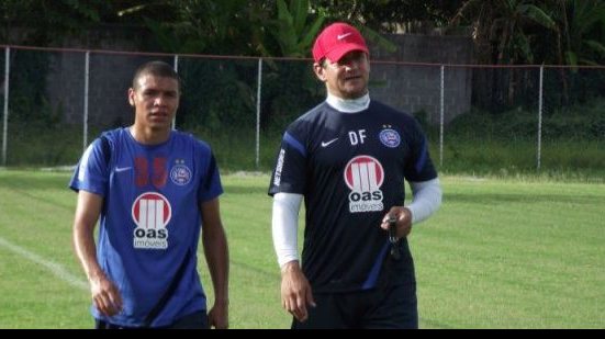 Imagem Com participação de Toró em treino com bola, Bahia se reapresentou