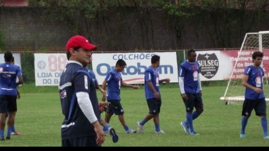 Imagem Sem Zé Roberto, Bahia treinou na manhã desta quarta-feira