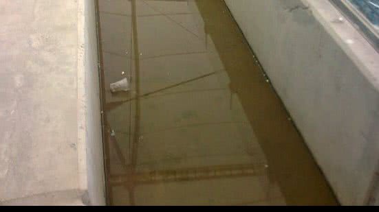 Imagem Pontos de alagamento são detectados na Fonte Nova