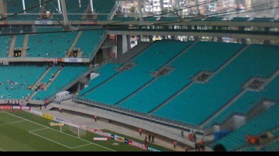 Imagem Arquibancada móvel da Fonte Nova será entregue na Copa das Confederações