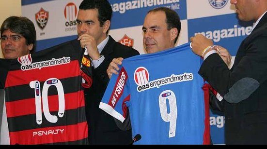 Imagem OAS cede patrocínio da dupla BaVi para CAIXA