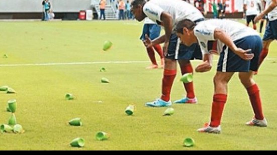 Imagem Caxirola está proíbida na Copa das Confederações