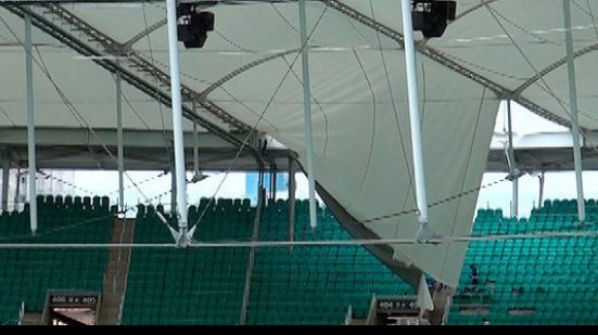 Imagem Arena: sindicalista rebate versão de acidente e diz que houve falha no projeto
