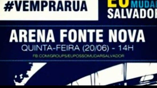 Imagem Manifestação quinta-feira pode gerar caos no entorno da Arena