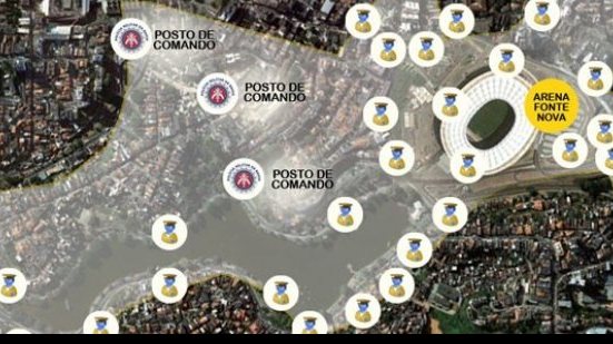 Imagem Acesso à entorno da Arena nesta quinta só com ingresso ou comprovante