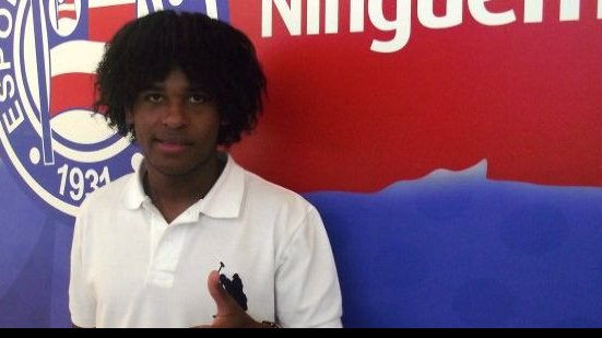 Imagem  Novo atacante do Bahia não joga há dois meses