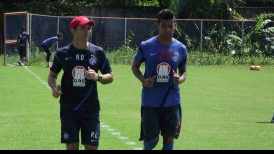 Imagem Com Wallyson poupado, Bahia encerra preparação para jogo com Galo