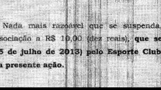 Imagem Todos os títulos feitos com joia de R$ 10 são suspensos, afirma advogado