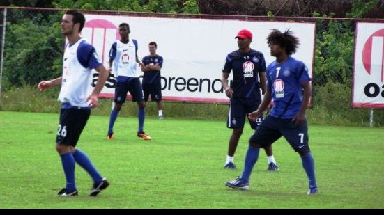 Imagem Sem Souza, Bahia encerra preparação para encarar a Lusa