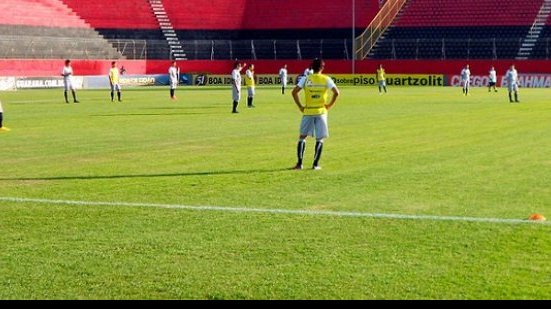 Imagem Vitória encerra preparação para encarar o Santos