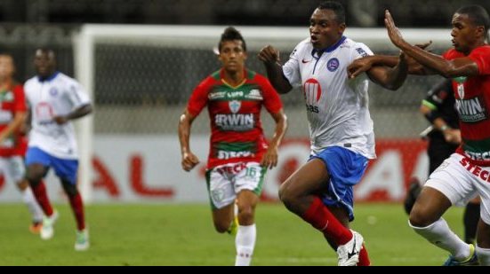 Imagem Bahia empata sem gols com a Portuguesa e avança na Sul-Americana