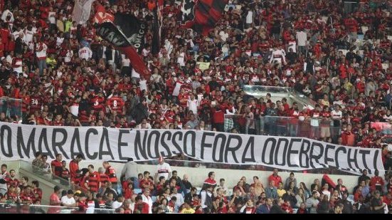 Imagem Torcedores do Fla querem a Odebrecht fora do Maracanã