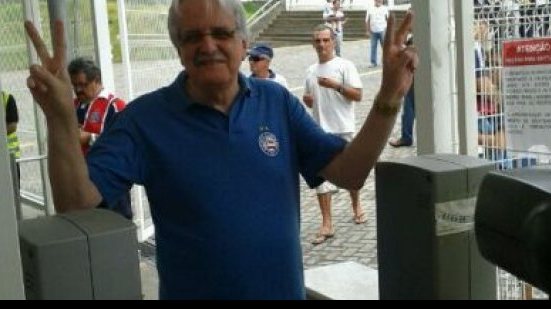 Imagem Assediado, Schimitd comemora: O torcedor do Bahia hoje disse &#039;Sim&#039;