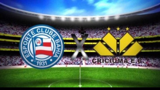 Imagem   Ingressos à venda para Bahia x Criciúma