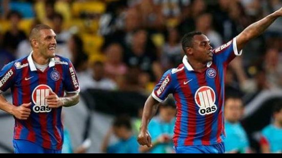 Imagem Assista aos gols da virada do Bahia sobre o Fogão