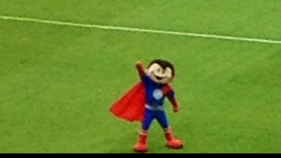 Imagem Mascote e crianças voltam ao gramado com o Bahia