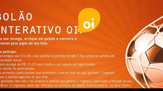 Imagem Participe do Bolão Interativo e concorra a ingressos de jogos da dupla BaVi