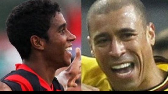 Imagem Gabriel e Jorge Wagner são especulados no Bahia para 2014