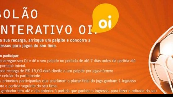 Imagem Participe do Bolão Interativo Oi e dê seu palpite para Vitória x Coxa