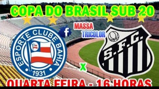 Imagem  Bahia lança promoção para decisão na Copa do Braisl sub-20