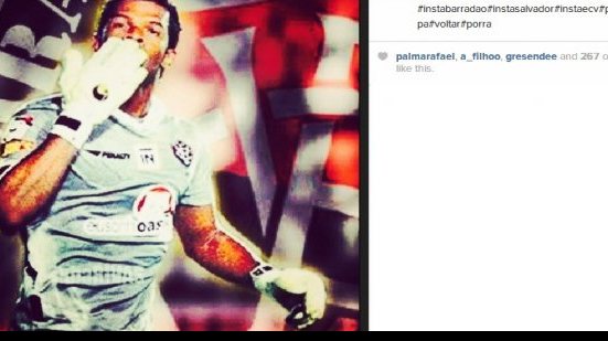 Imagem Viáfara diz que quer retornar ao Vitória em 2014