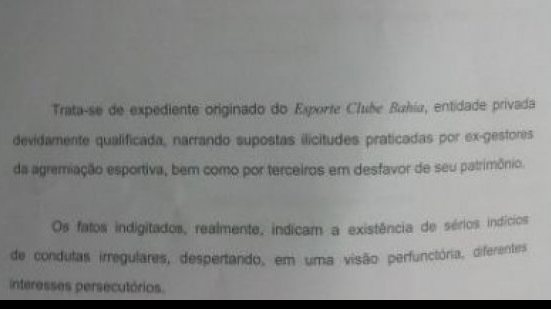 Imagem MP determina investigação de transações da gestão MGF