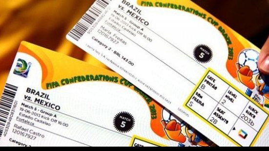 Imagem Fifa disponibiliza mais um lote de ingressos para a Copa de 2014