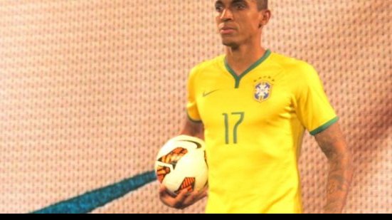 Imagem Fornecedora apresenta uniforme que Brasil vai usar na Copa