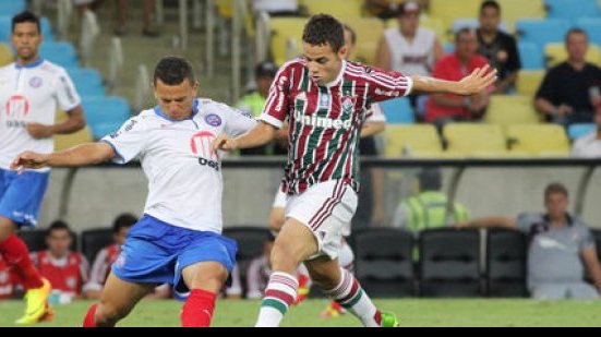 Imagem Fluminense derrota Bahia mas vai jogar a segunda divisão em 2014
