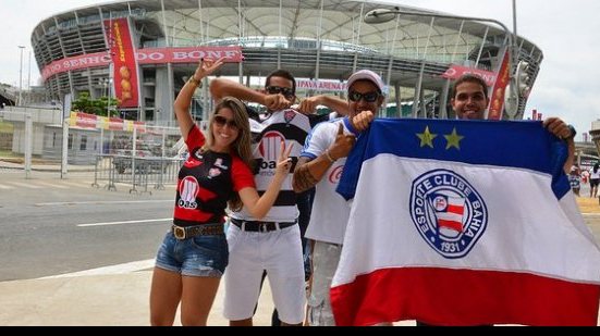 Imagem Bahia fica com a 6ª melhor média de público; Vitória é 9º