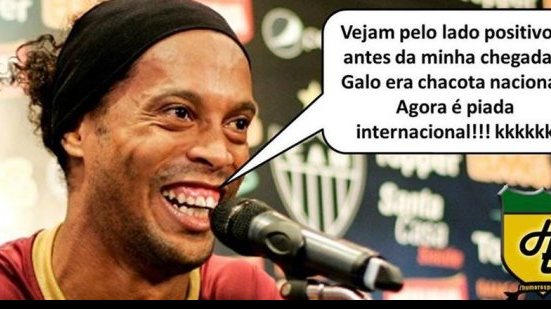 Imagem Torcedores rivais não perdoam derrota do Galo nas redes sociais