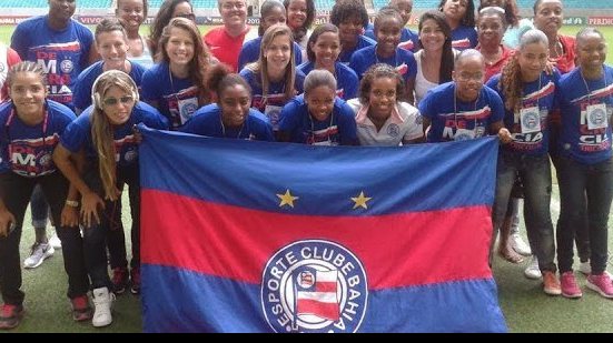 Imagem Time feminino do Bahia convoca torcida para grande final