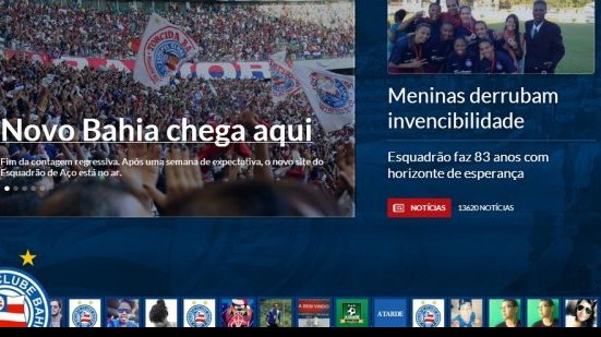 Imagem Bahia lança novo site com muitas novidades