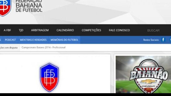 Imagem FBF lança novo site oficial