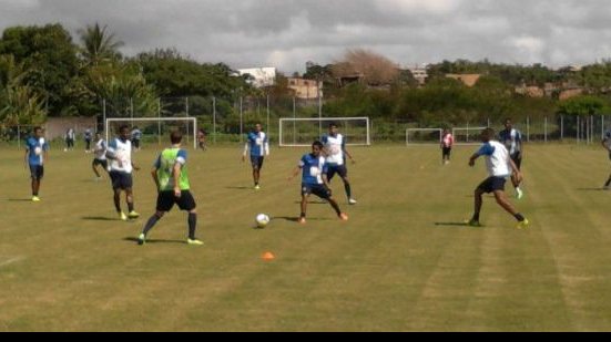 Imagem Com Branquinho de titular, Bahia encerrou preparação para  o jogo desta quarta