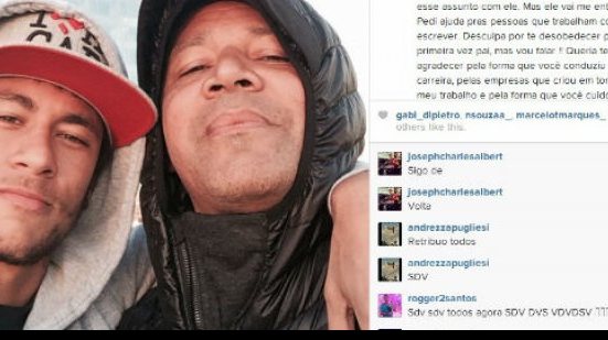 Imagem Neymar desabafa sobre participação do pai em transação com o Barça