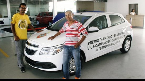 Imagem FBF premia vencedores do Intermunicipal 2013 com carros