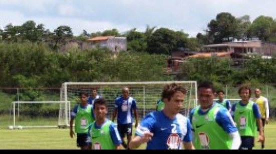 Imagem  Com presença de diretores e dúvida de Pittoni, Bahia encerrou preparação