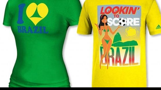 Imagem Adidas suspende venda de camisa após repúdio do governo