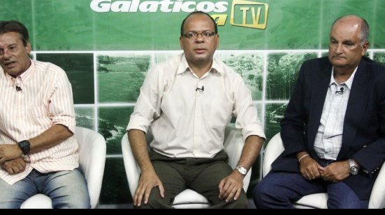 Imagem Galáticos na TV terá primeiro programa ao vivo nesta segunda
